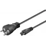 Microconnect PE120810 toitekaabel Must 1 m Toitepistik tüüp K C5 pistik