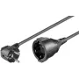 Microconnect PE140500 toitekaabel, must, 5 m