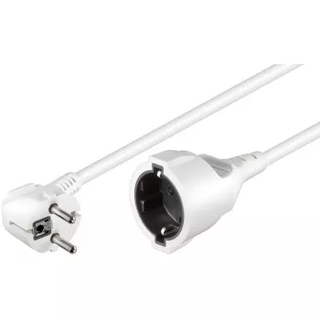 Pikenduskaabel Microconnect PE141000W 10 m 1 vahelduvvoolupistikupesa valge