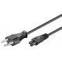 Microconnect PE160850 toitekaabel Must 5 m C5-pistik