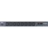 ATEN 1U 10A 8 väljundiga lülitatav + mõõdetav PDU + tasuta Eco PDU haldustarkvara