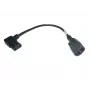Microconnect PEA1416 toitekaabel must 0,3 m C13 pistik C14 pistik