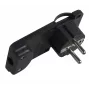 Toitepistikupesa adapter Type F Microconnect PESCHPLUG-B 230V 16A