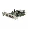 StarTech.com 3-pordiline 2b 1a madala profiiliga 1394 PCI Express FireWire-kaardi adapter