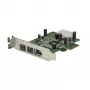 StarTech.com 3-pordiline 2b 1a madala profiiliga 1394 PCI Express FireWire-kaardi adapter