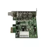 StarTech.com 3-pordiline 2b 1a madala profiiliga 1394 PCI Express FireWire-kaardi adapter