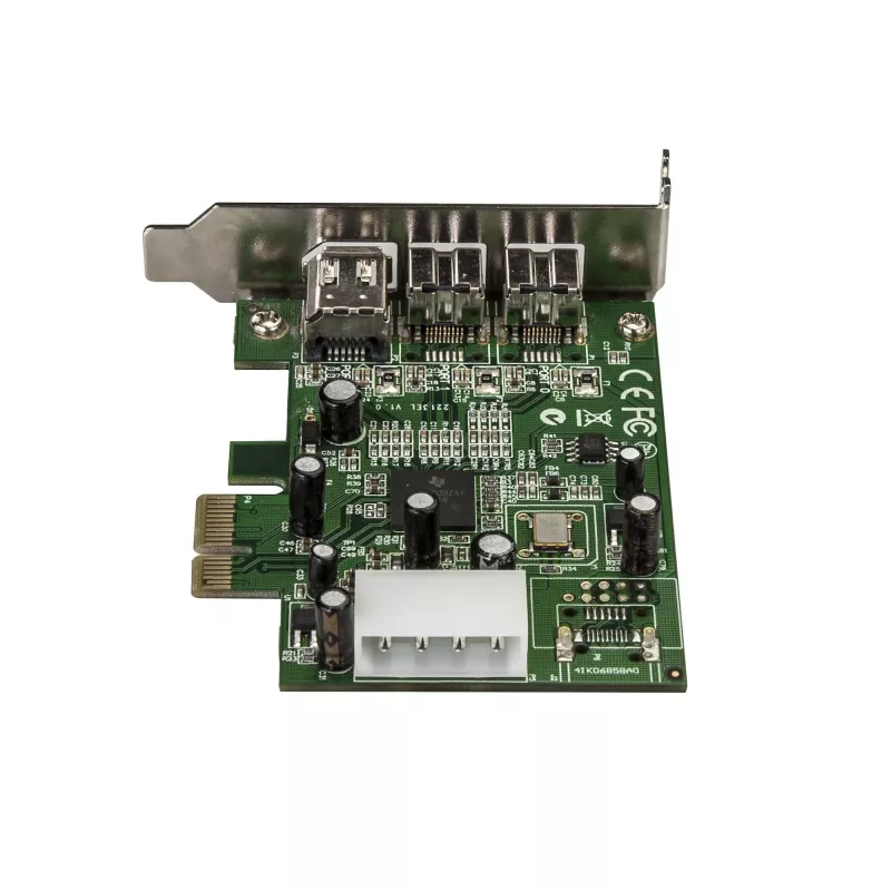StarTech.com 3-pordiline 2b 1a madala profiiliga 1394 PCI Express FireWire-kaardi adapter