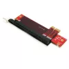 StarTech.com PCI Express X1 kuni X16 madalprofiiliga pesapikendusadapter