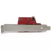 StarTech.com 2x M.2 SATA SSD kontrollerkaart - PCIe