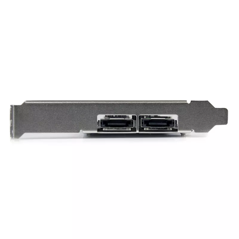 StarTech.com 2 pordiga PCI Express SATA 6 Gbps eSATA kontrollerkaart – kahe pordiga PCIe SATA III kaart – 2 sisemist/2 välist