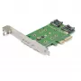 StarTech.com 3-pordiline M.2 SSD (NGFF) adapterkaart - 1 x PCIe (NVMe) M.2, 2 x SATA III M.2 - PCIe 3.0