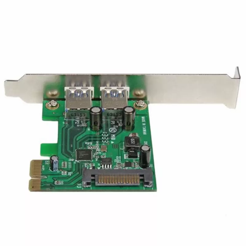 StarTech.com 2 pordiga PCI Express (PCIe) SuperSpeed USB 3.0 kaardiadapter UASP-toega – SATA-toide