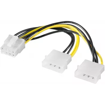 Microconnect PI02015 sisemine toitekaabel 0,15 m