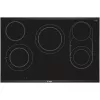 Bosch Serie 8 PKM875DP1D pliit Must, Roostevaba teras Sisseehitatud Keraamiline pliit 5 tsooni