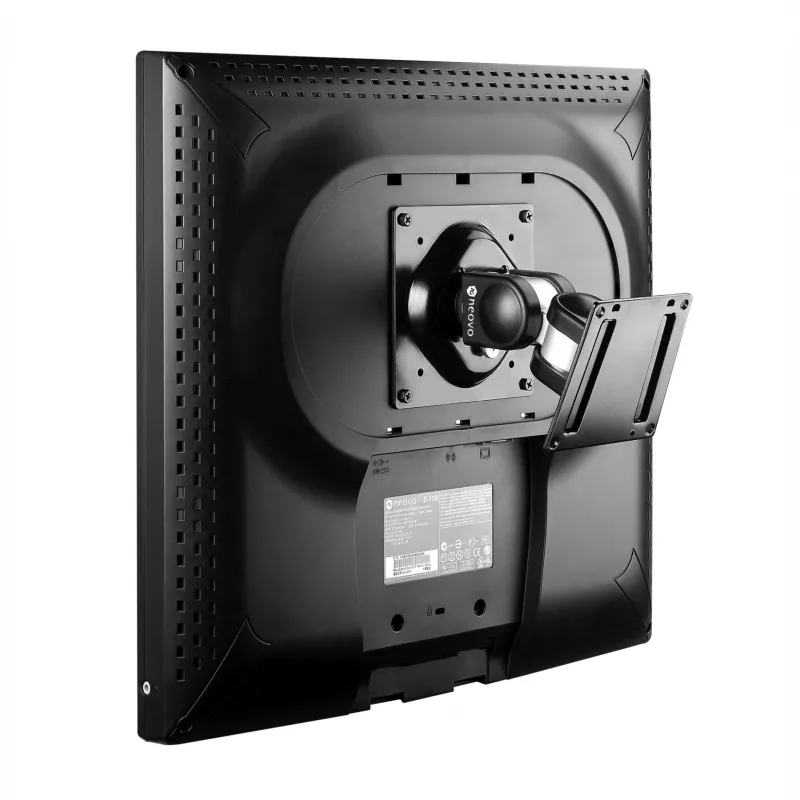 Monitor wall/desk mount AG Neovo PMK-01 for 15 inch–32 inch screens, VESA 75x75–100x100, max load 14 kg, tilt ±90°, swivel 180° (Must)