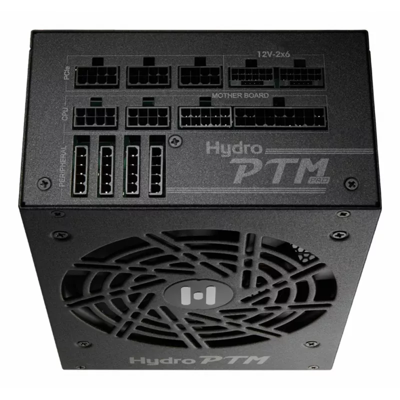 FSP Hydro PTM PRO 1350W toiteplokk ATX ATXV3.1 Must, 1350 W, 110 - 240 V, 50/60 Hz, Aktiivne, 20 W, 1350 W