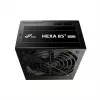 FSP HEXA 85+ PRO 350W toiteplokk ATX ATX2.5 Must, 350 W, 100 - 240 V, 50 - 60 Hz, 5 - 2 A, aktiivjahutus, 85 W