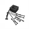 FSP HEXA 85+ PRO 350W toiteplokk ATX ATX2.5 Must, 350 W, 100 - 240 V, 50 - 60 Hz, 5 - 2 A, aktiivjahutus, 85 W