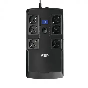 FSP NanoFit 800 katkematu toiteallikas (UPS) Standby (Offline) 0,8 kVA 480 W 6 vahelduvvoolu pistikupesa