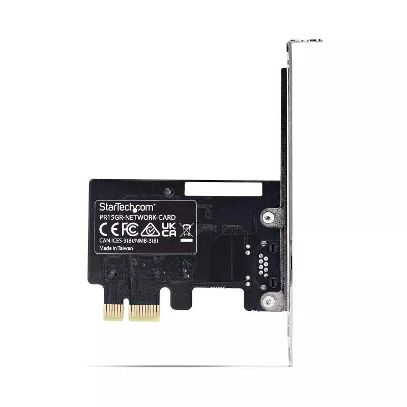 StarTech.com 1-pordine 5G Gigabit PCIe võrguadapterikaart, 5G/2.5G/1G/100M/10M PCI Express LAN-kaart, Realtek RTL8126, Windows ja Linux, TAA-ühilduv