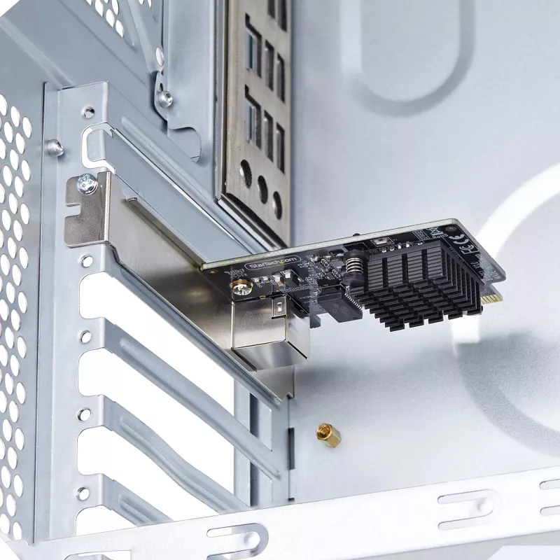 StarTech.com 1-pordine 5G Gigabit PCIe võrguadapterikaart, 5G/2.5G/1G/100M/10M PCI Express LAN-kaart, Realtek RTL8126, Windows ja Linux, TAA-ühilduv