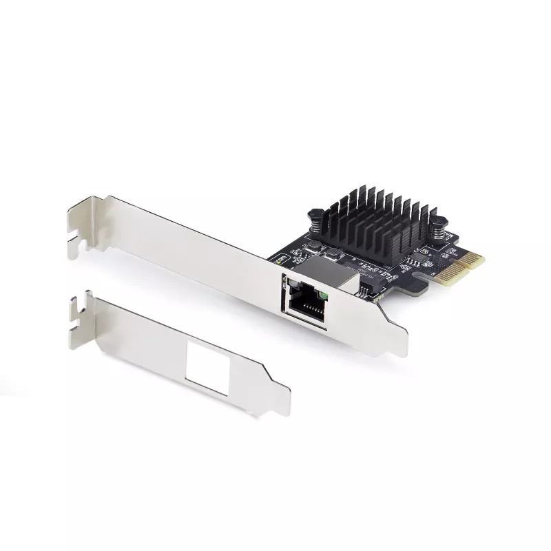StarTech.com 1-pordine 5G Gigabit PCIe võrguadapterikaart, 5G/2.5G/1G/100M/10M PCI Express LAN-kaart, Realtek RTL8126, Windows ja Linux, TAA-ühilduv