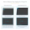 StarTech.com Monitor Privacy Screen for 20 inch PC Display - Computer Screen Security Filter - Blue Light Reducing Screen Protector Film - 16:9 Widescreen - Matte/Glossy - +/-30 Degree
