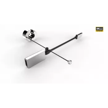 Vivolink PROADRING4S videokaabli adapter USB USB-C HDMI Must