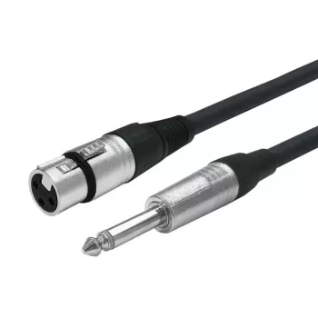 Vivolink PROAUDXLRFJACK10 audikaabel 10 m XLR 6,35 mm Must