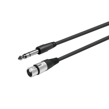 Helikaabel Vivolink PROAUDXLRFJACKS1 1m XLR Emane 6,35mm Isane Must