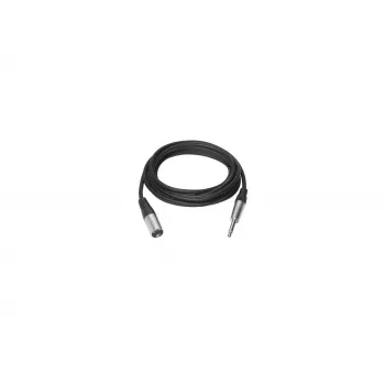 Vivolink PROAUDXLRJACK1 helikaabel 1 m XLR 6,35 mm Must
