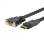 Vivolink PRODPDVI1 videokaabli adapter 1 m DisplayPort DVI-D Must