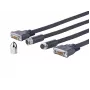 Vivolink PRODVICW7.5 DVI-kaabel 7,5 m DVI-D Must