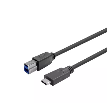 Vivolink PROUSBCBMM5 USB-kaabel USB 3.2 Gen 1 (3.1 Gen 1) 5 m USB C USB B Must