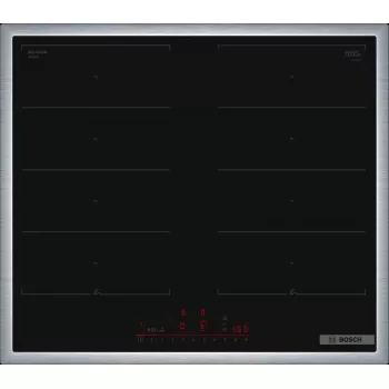 Bosch Serie 6 PXX645HC1E pliit Must Sisseehitatud 60 cm Tsooninduktsioonpliit 4 tsooni (tk)