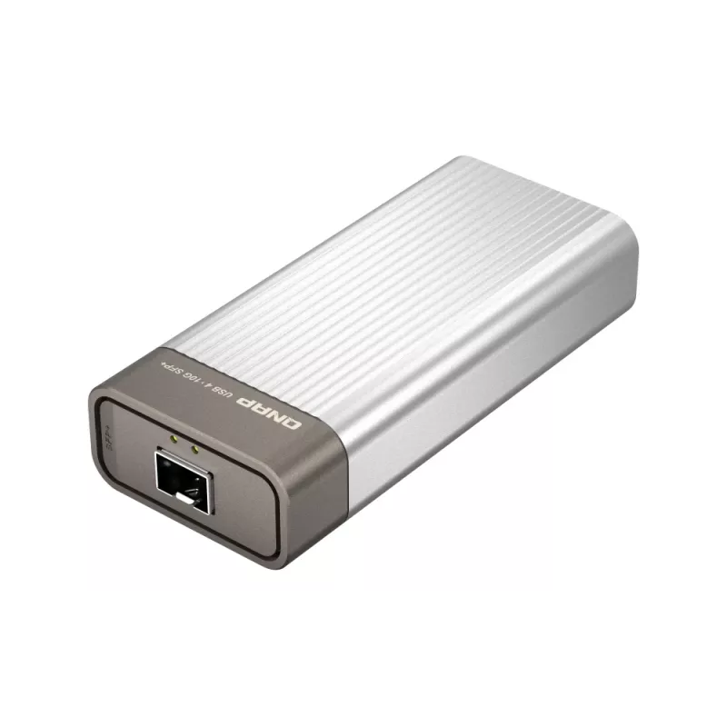 QNAP USB 4 USB-C to 1 x 10GbE SFP+ võrguadapter A Ethernet 10000 Mbit/s