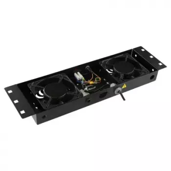 Ventilaatoripaneel LOGON RAF115BL Must 2 ventilaatorit