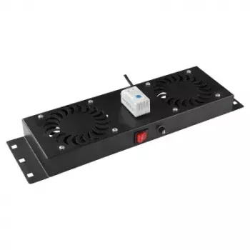 Ventilaatoripaneel LOGON RAF115BL Must 2 ventilaatorit