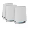 NETGEAR Orbi RBK753 AX4200 WiFi 6 Mesh-süsteem kolmeribaline (2,4 GHz / 5 GHz / 5 GHz) Wi-Fi 6 (802.11ax) Valge 7 Sisemine