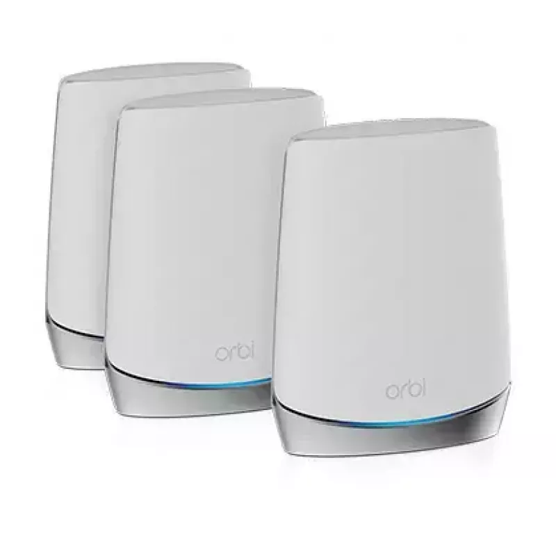 NETGEAR Orbi RBK753 AX4200 WiFi 6 Mesh-süsteem kolmeribaline (2,4 GHz / 5 GHz / 5 GHz) Wi-Fi 6 (802.11ax) Valge 7 Sisemine