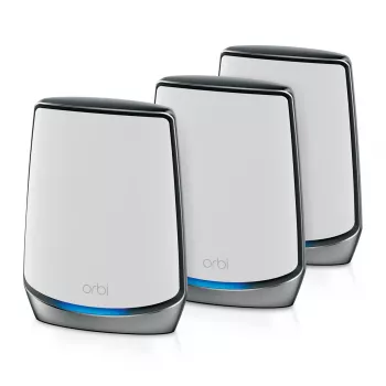 NETGEAR Orbi RBK853 AX6000 WiFi 6 Mesh System Tri-band (2.4 GHz / 5 GHz / 5 GHz) Wi-Fi 6 (802.11ax) hall 4 Internal