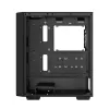 PC-korpus DeepCool CC560 V2 Midi Tower must — ATX/microATX, karastatud klaas, RGB esiosa, 360 mm esiradiaator, 370 mm GPU