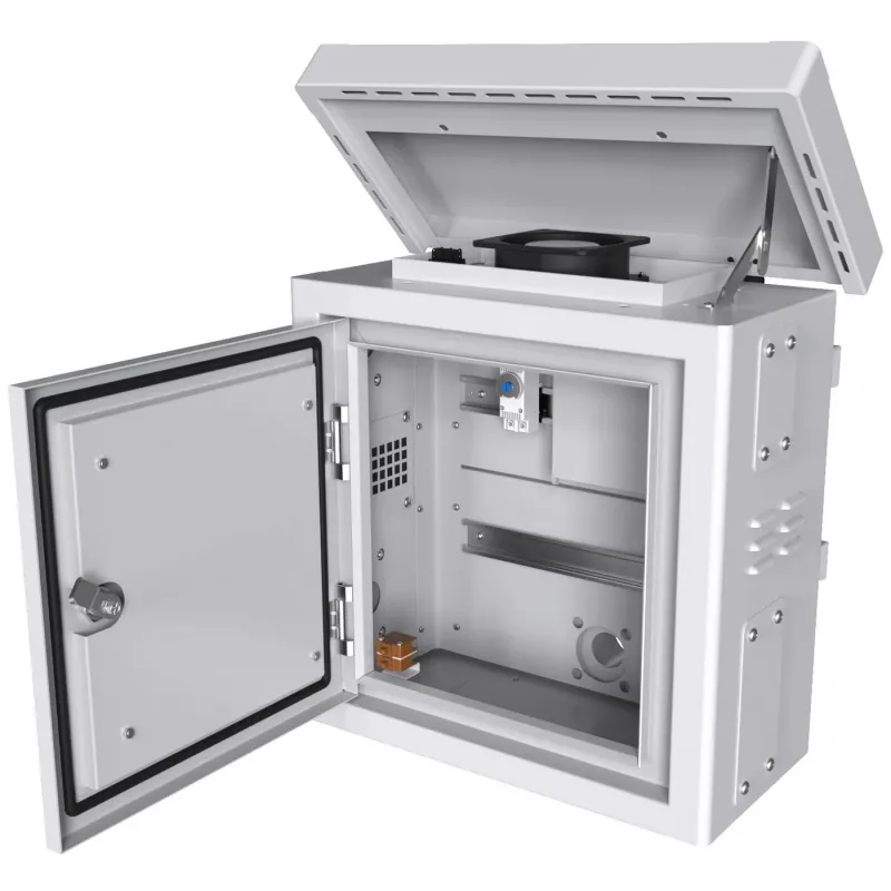 Rack Cabinet Lanview RCCTV001 0U IP66 Valge 25kg