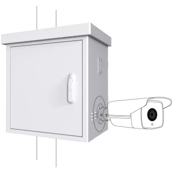 Lanview RCCTV003 püstikkapp 0U Valge