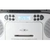 Kaasaskantav boombox Reflexion RCR2260DAB valge/hall DAB+/FM-tuuneriga ja CD-mängijaga