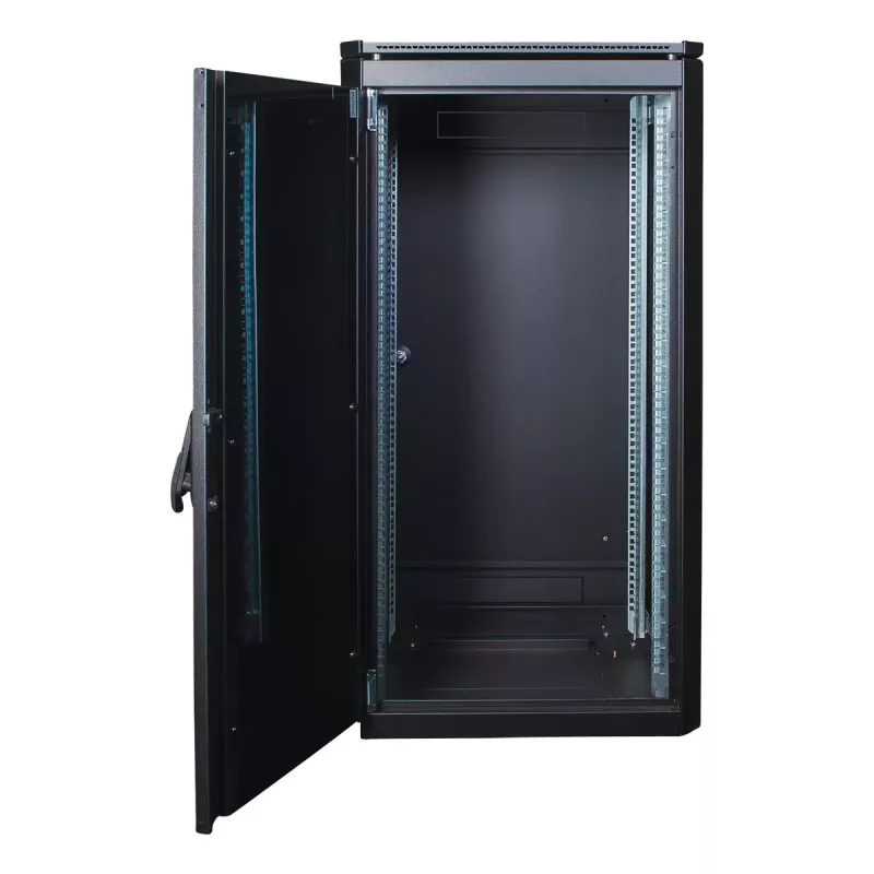 Eraldiseisev rack LOGON RDL22U66BL 22U Must 600 kg kandevõime