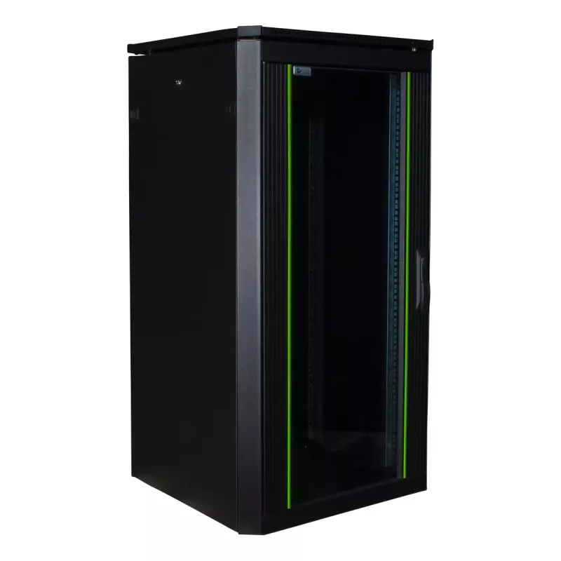 Eraldiseisev rack LOGON RDL22U66BL 22U Must 600 kg kandevõime