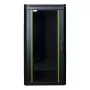 Eraldiseisev rack LOGON RDL22U66BL 22U Must 600 kg kandevõime