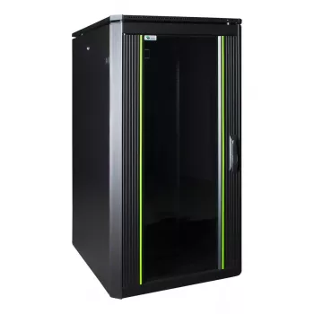Eraldiseisev rack LOGON RDL22U68BL 22U 600 kg kandevõime Must