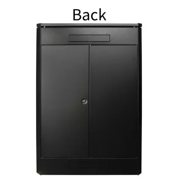 Eraldiseisev rack LOGON RDL22U88BL 22U must 600 kg kandevõime